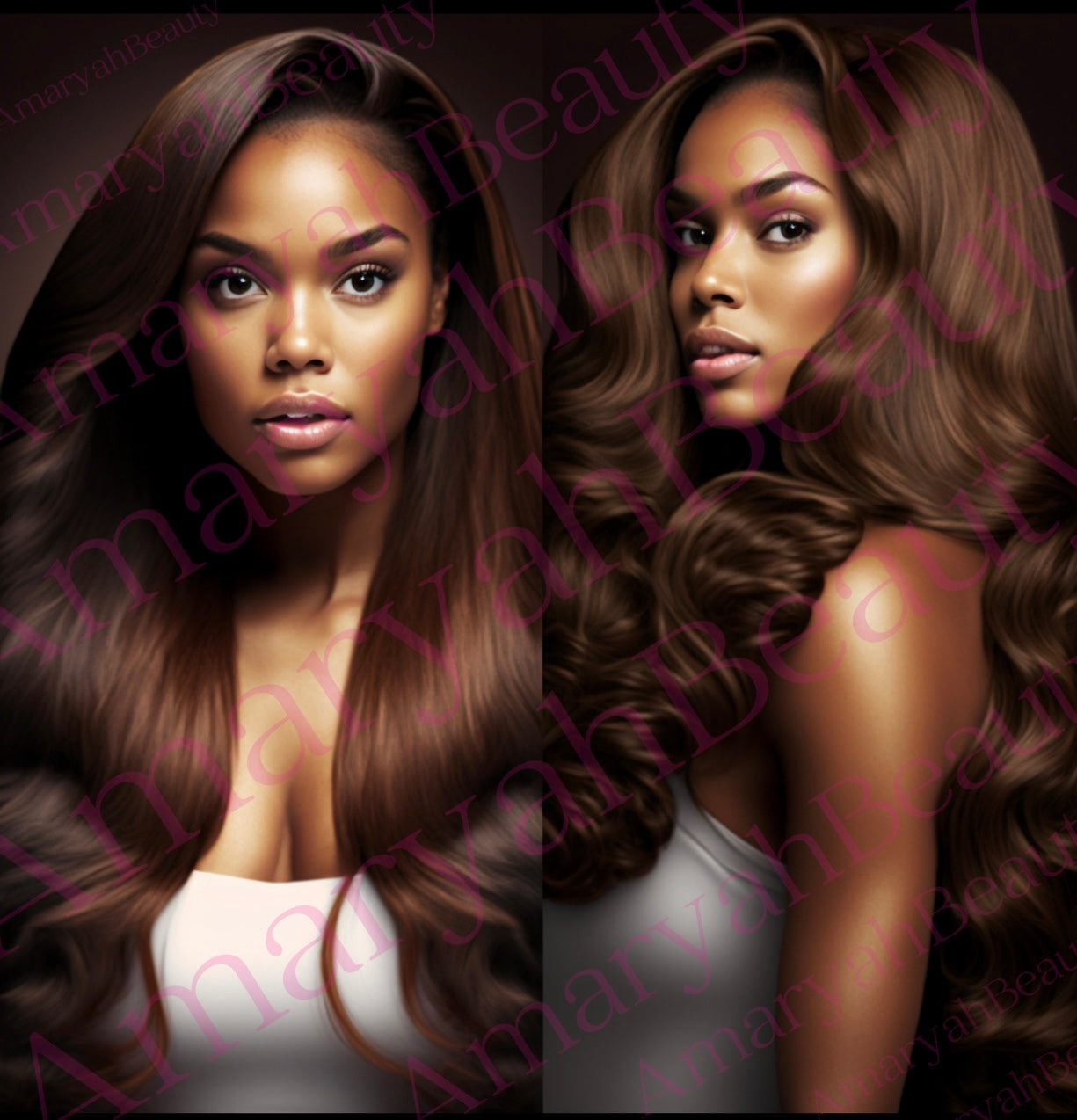 5*5 HD Lace Wig Black 1B Wavy and Curly v | Amaryah Beauty